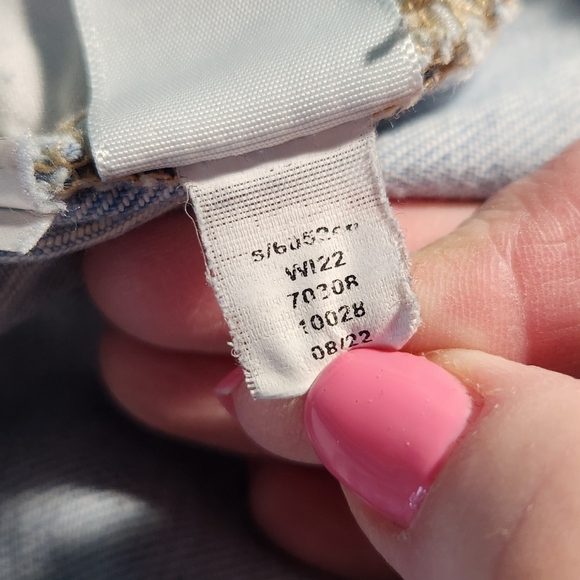 Loft The Girlfriend Light Blue Women's Jeans, Size 31 - Picture 6 of 8